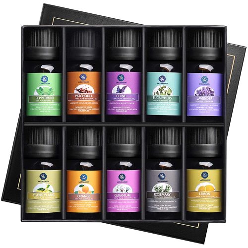 Essential Oil Variety Pack (10-Piece Set)