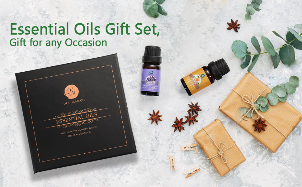 Essential Oil Variety Pack (10-Piece Set)